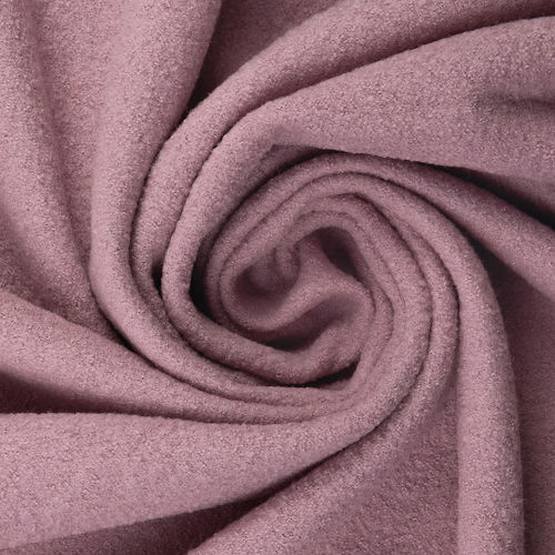 Schurwolle gekochte Wolle Naomi uni rosa