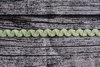 Bogenlitze, Zackenlitze, 7mm, elastisch, hellgrün