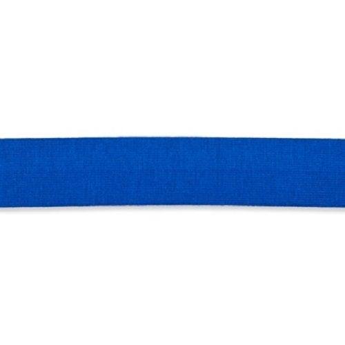 Jerseyband Schrägband Jersey royal blau gefalzt 20mm