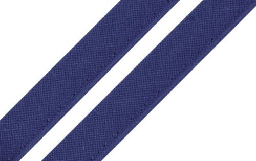 Paspelband, Baumwolle, Breite 12 mm, blau