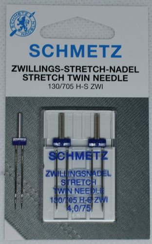 Schmetz Zwillings-Stretch-Nadel 130/705-H-S-ZWI