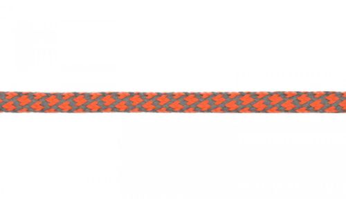 Kordel 5mm orange grau