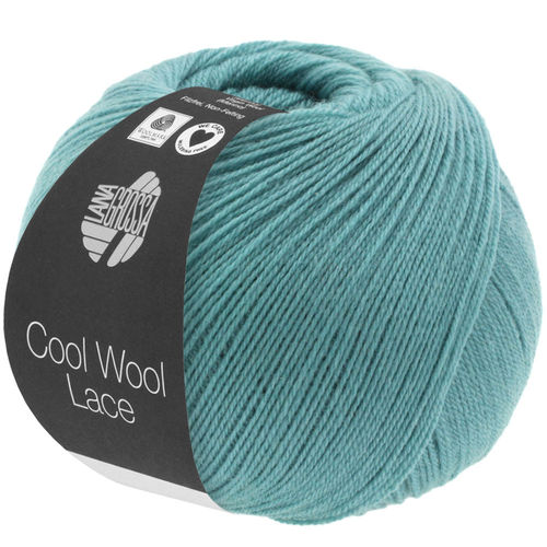 Cool Wool Lace Col.0005 minttürkis Lana Grossa