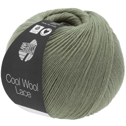 Cool Wool Lace Col.0007 khaki Lana Grossa