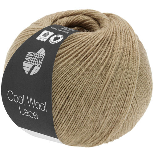 Cool Wool Lace Col.0041 nougat Lana Grossa