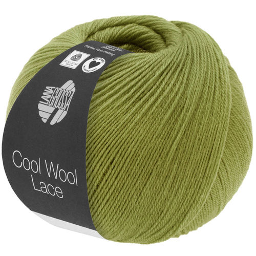 Cool Wool Lace Col.0038 oliv Lana Grossa