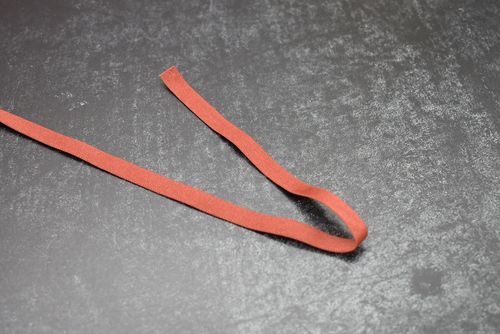 Gummiband Elastic ribbon rost 10mm